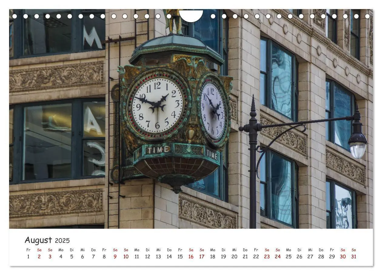 Bild: 9783435276523 | beeindruckendes Chicago (Wandkalender 2025 DIN A4 quer), CALVENDO...