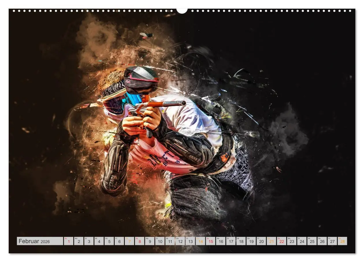 Bild: 9783457746523 | Paintball - extrem cool (hochwertiger Premium Wandkalender 2026 DIN...