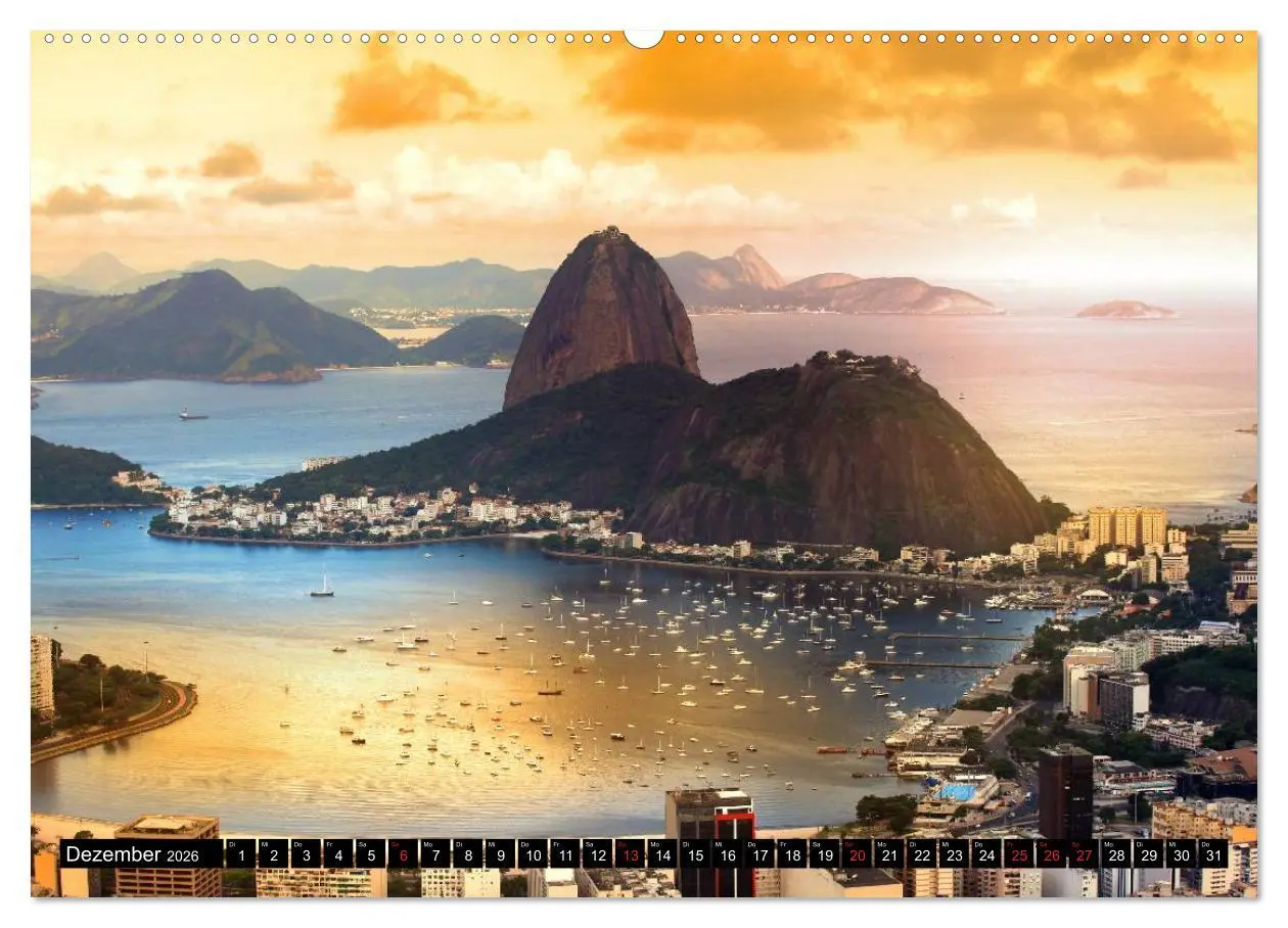 Bild: 9783516216523 | Brasilien. Sonne, Natur und Samba (Wandkalender 2026 DIN A2 quer),...