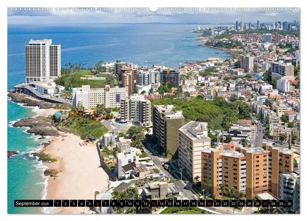 Bild: 9783516216523 | Brasilien. Sonne, Natur und Samba (Wandkalender 2026 DIN A2 quer),...
