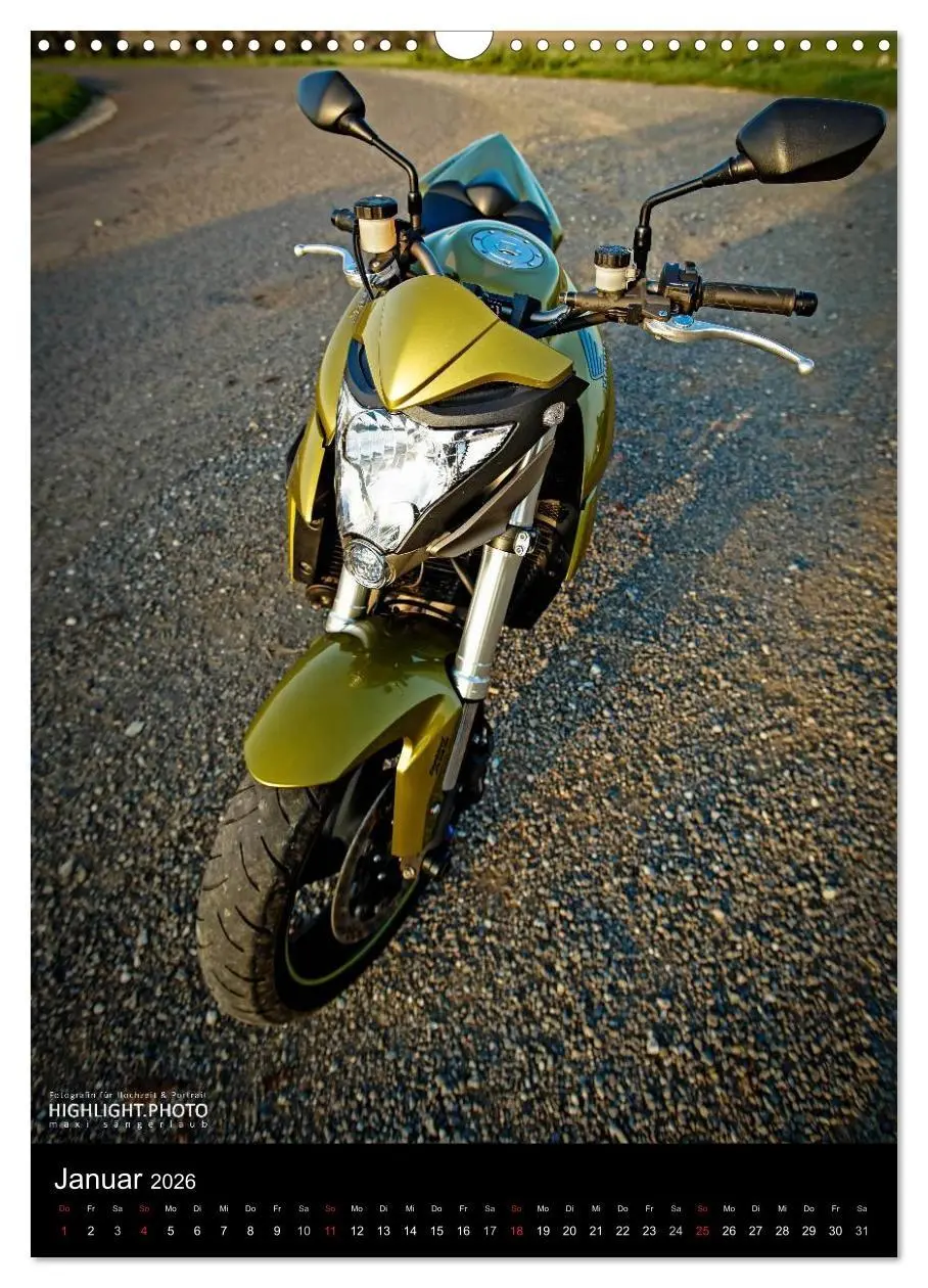 Bild: 9783516456523 | HONDA CB1000R (Wandkalender 2026 DIN A3 hoch), CALVENDO Monatskalender