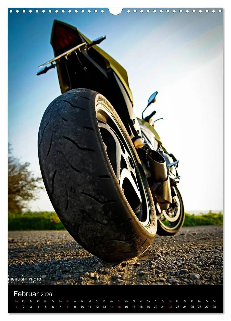 Bild: 9783516456523 | HONDA CB1000R (Wandkalender 2026 DIN A3 hoch), CALVENDO Monatskalender