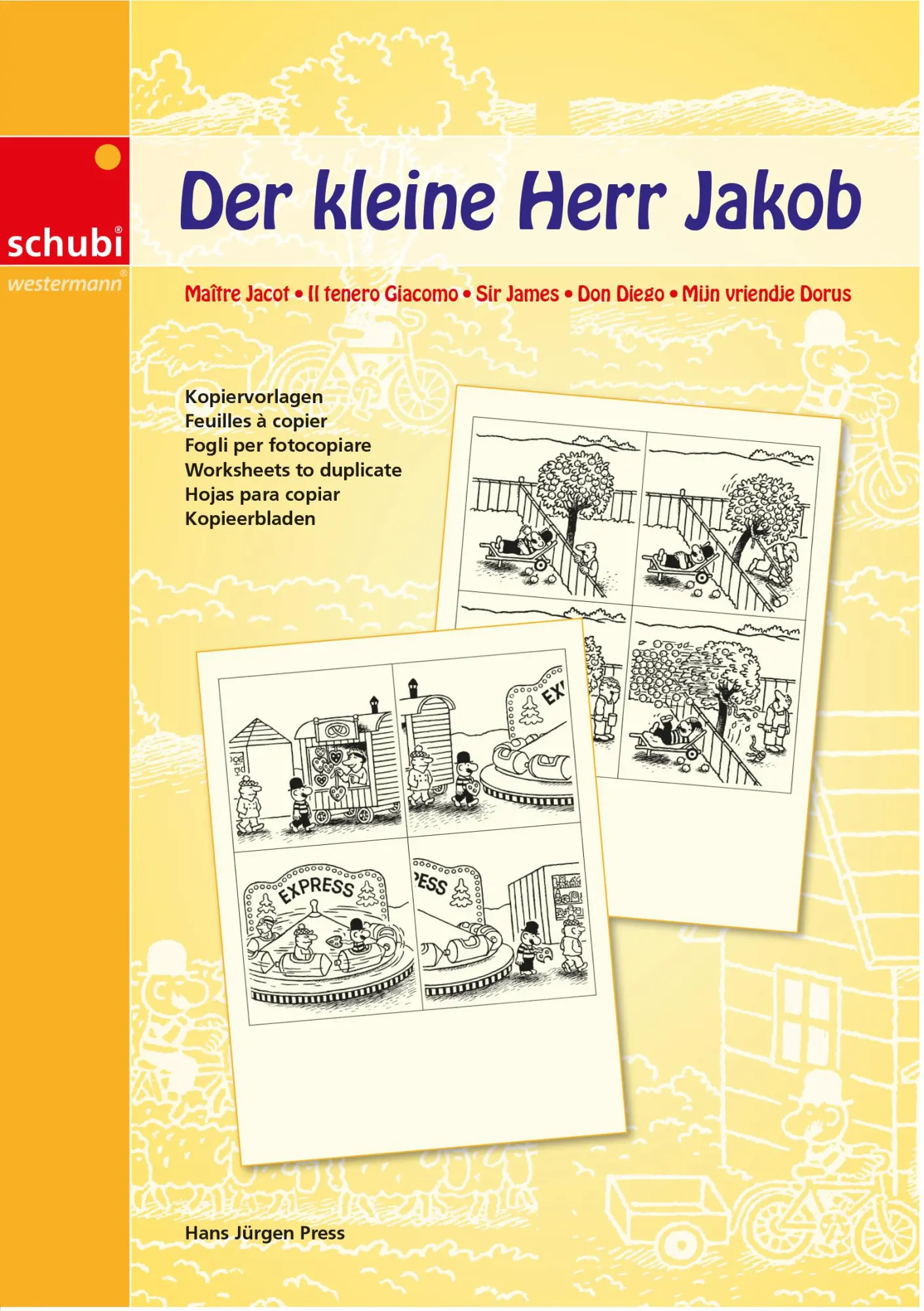 Cover: 9783898916523 | Der kleine Herr Jakob. Kopiervorlagen | Kopiervorlagen | Press | Buch