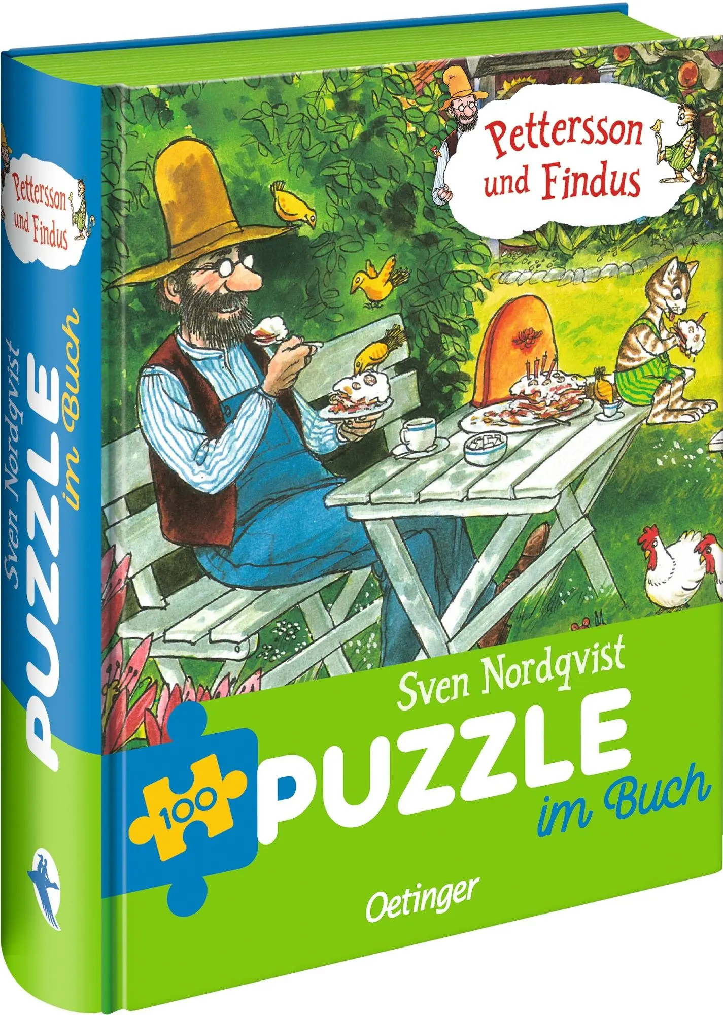 Cover: 4260512186623 | Pettersson und Findus. Puzzle im Buch. 100 Teile | Puzzle im Buch