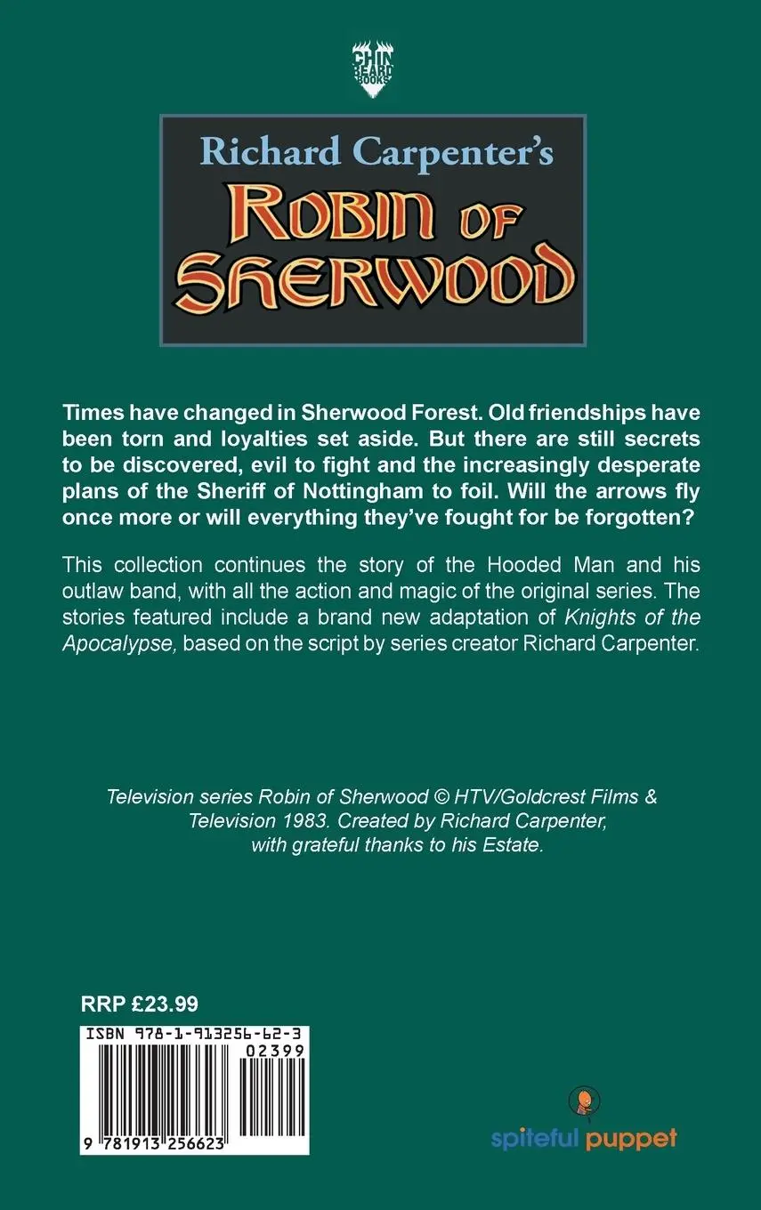 Rückseite: 9781913256623 | Robin of Sherwood | Series 4 Collection | Richard Carpenter (u. a.)