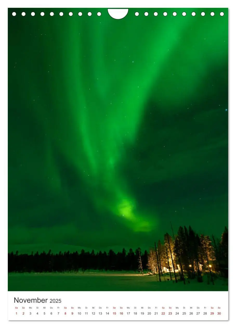 Bild: 9783435886623 | Winter in Lappland - Bezaubernde Schönheit (Wandkalender 2025 DIN...