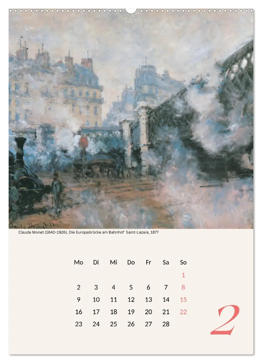 Bild: 9783457286623 | Claude Monet Impressionen 2026 (hochwertiger Premium Wandkalender...