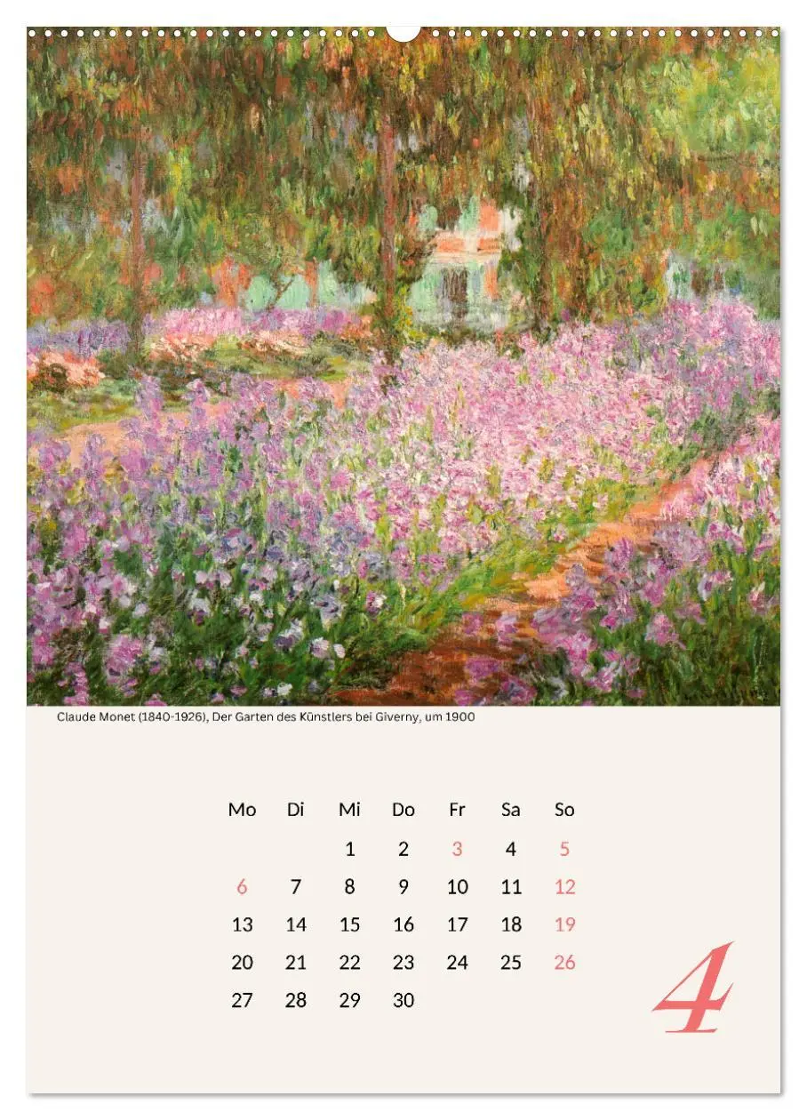 Bild: 9783457286623 | Claude Monet Impressionen 2026 (hochwertiger Premium Wandkalender...
