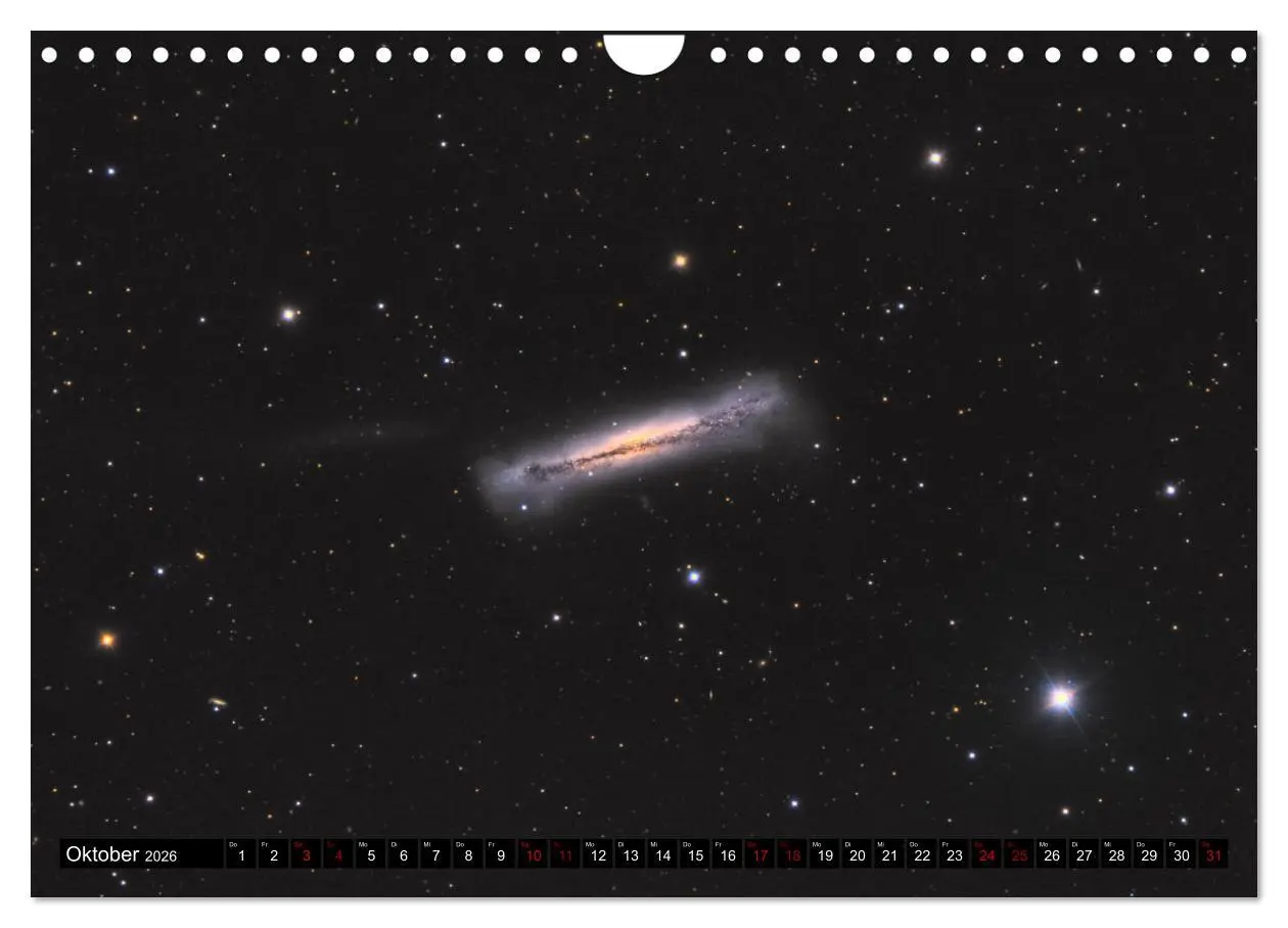 Bild: 9783457356623 | Galaxien im Universum (Wandkalender 2026 DIN A4 quer), CALVENDO...