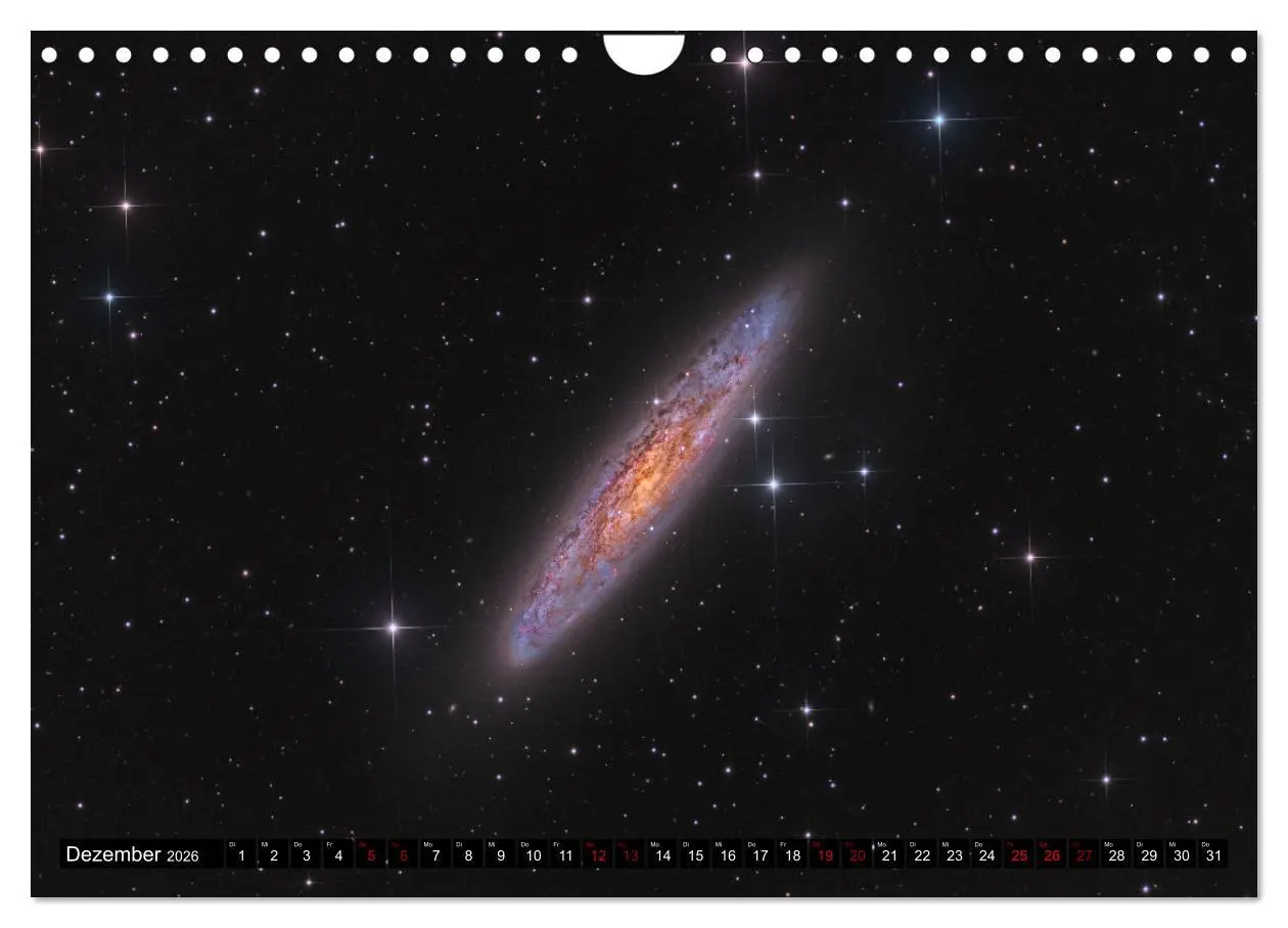 Bild: 9783457356623 | Galaxien im Universum (Wandkalender 2026 DIN A4 quer), CALVENDO...