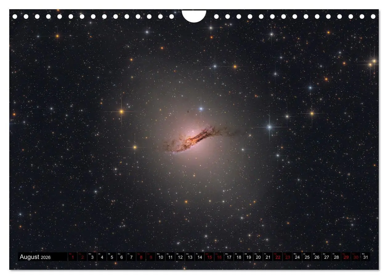 Bild: 9783457356623 | Galaxien im Universum (Wandkalender 2026 DIN A4 quer), CALVENDO...