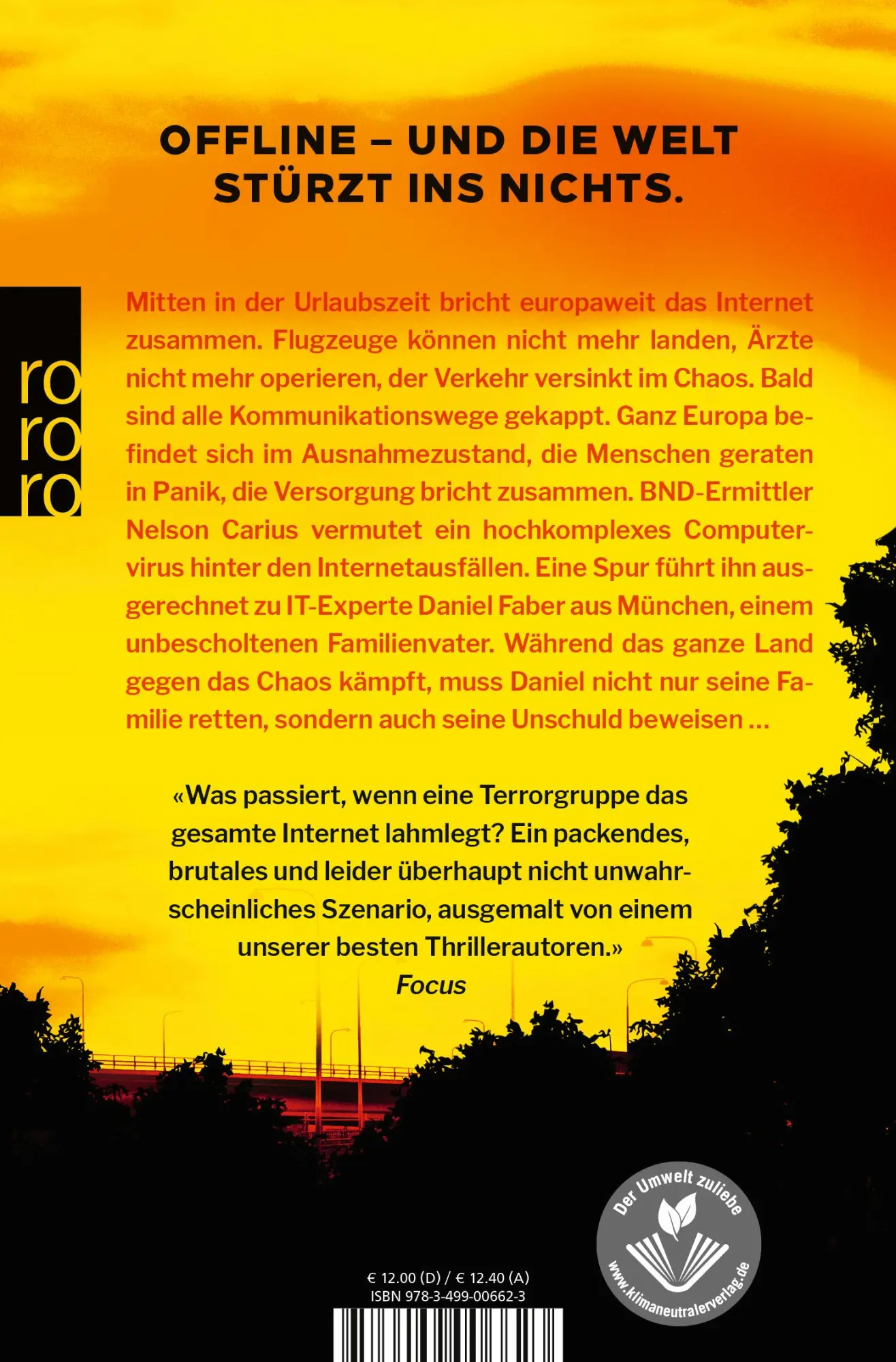 Rückseite: 9783499006623 | Systemfehler | Wolf Harlander | Taschenbuch | 496 S. | Deutsch | 2022