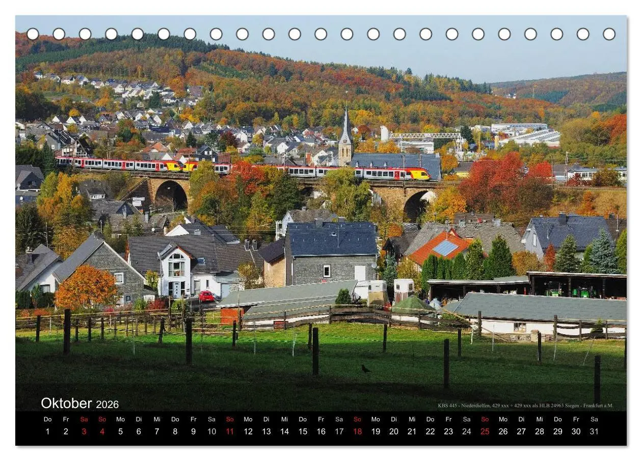 Bild: 9783516066623 | Eisenbahn in Mitteldeutschland (Tischkalender 2026 DIN A5 quer),...