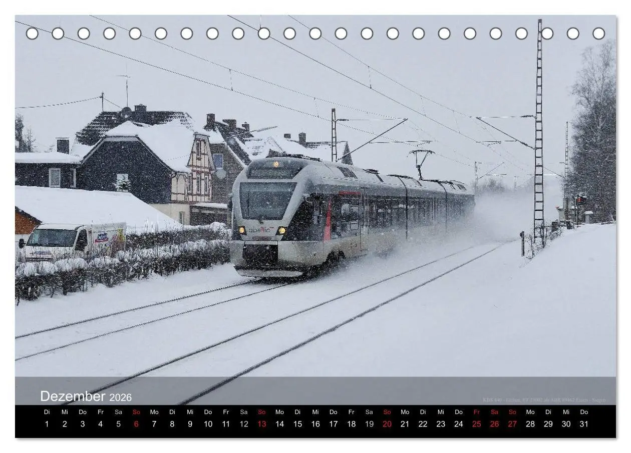 Bild: 9783516066623 | Eisenbahn in Mitteldeutschland (Tischkalender 2026 DIN A5 quer),...