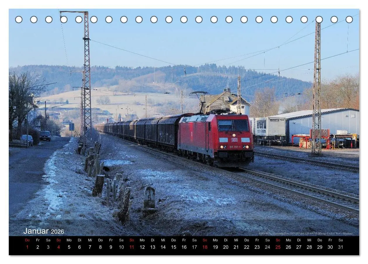 Bild: 9783516066623 | Eisenbahn in Mitteldeutschland (Tischkalender 2026 DIN A5 quer),...