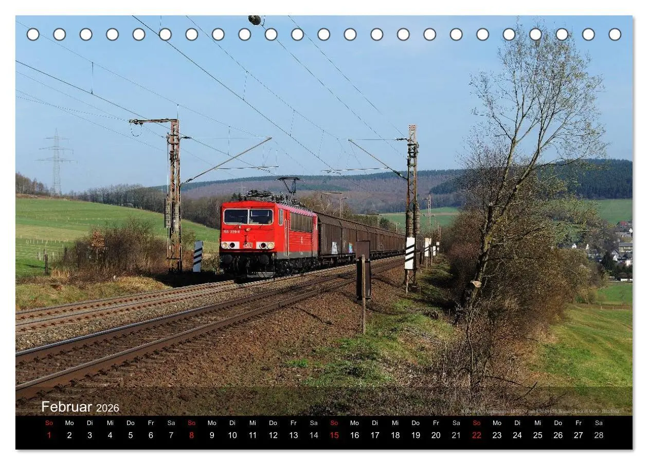 Bild: 9783516066623 | Eisenbahn in Mitteldeutschland (Tischkalender 2026 DIN A5 quer),...