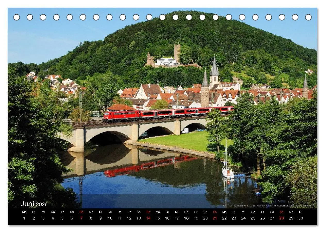 Bild: 9783516066623 | Eisenbahn in Mitteldeutschland (Tischkalender 2026 DIN A5 quer),...