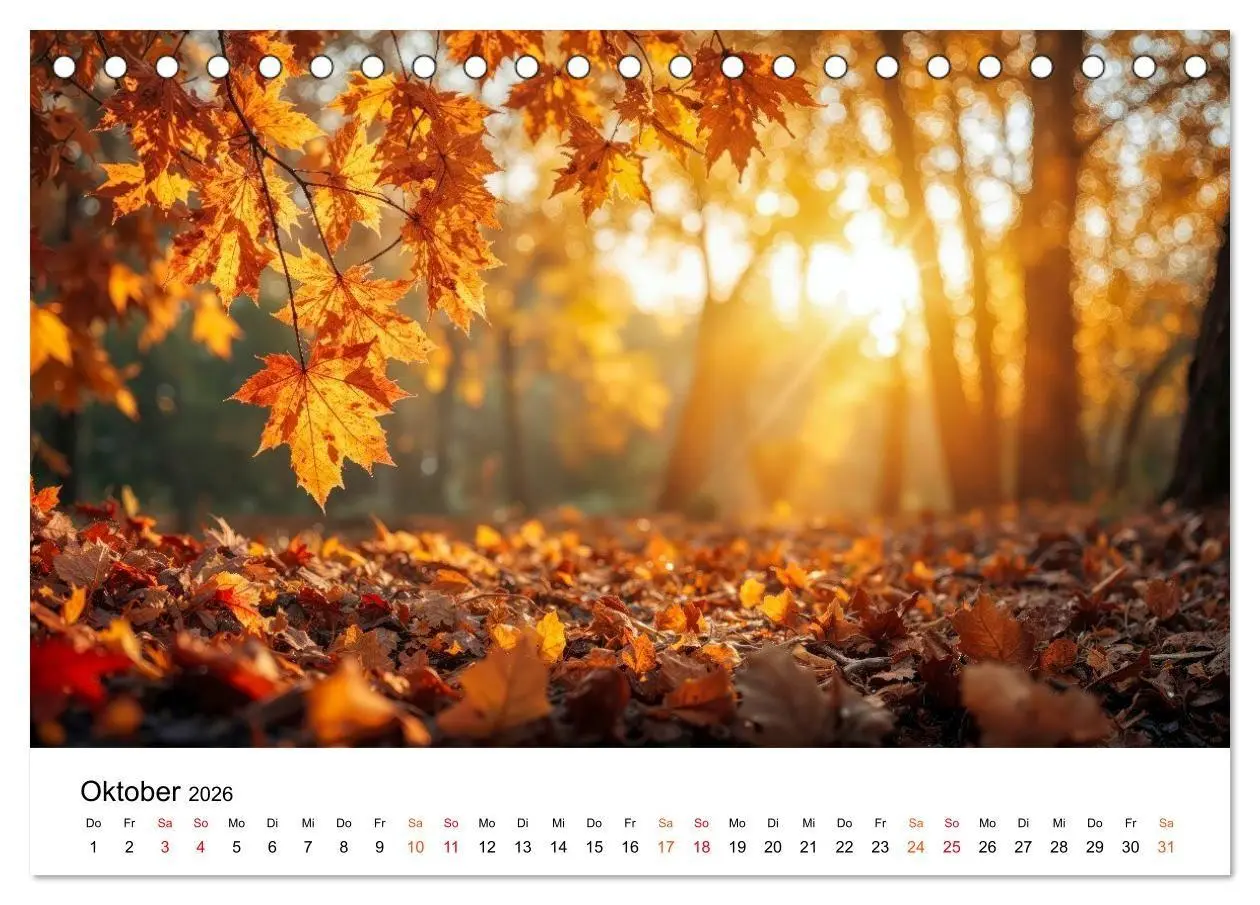 Bild: 9783516686623 | Naturzeit - Ein Jahr im Wandel (Tischkalender 2026 DIN A5 quer),...