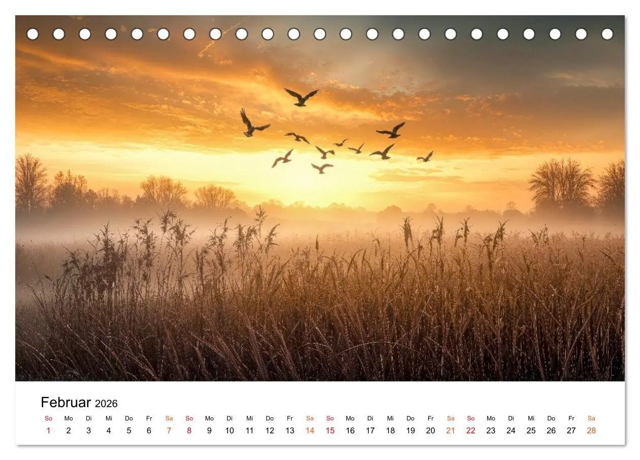 Bild: 9783516686623 | Naturzeit - Ein Jahr im Wandel (Tischkalender 2026 DIN A5 quer),...