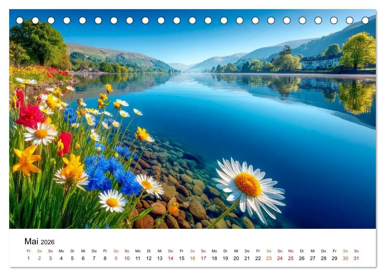 Bild: 9783516686623 | Naturzeit - Ein Jahr im Wandel (Tischkalender 2026 DIN A5 quer),...