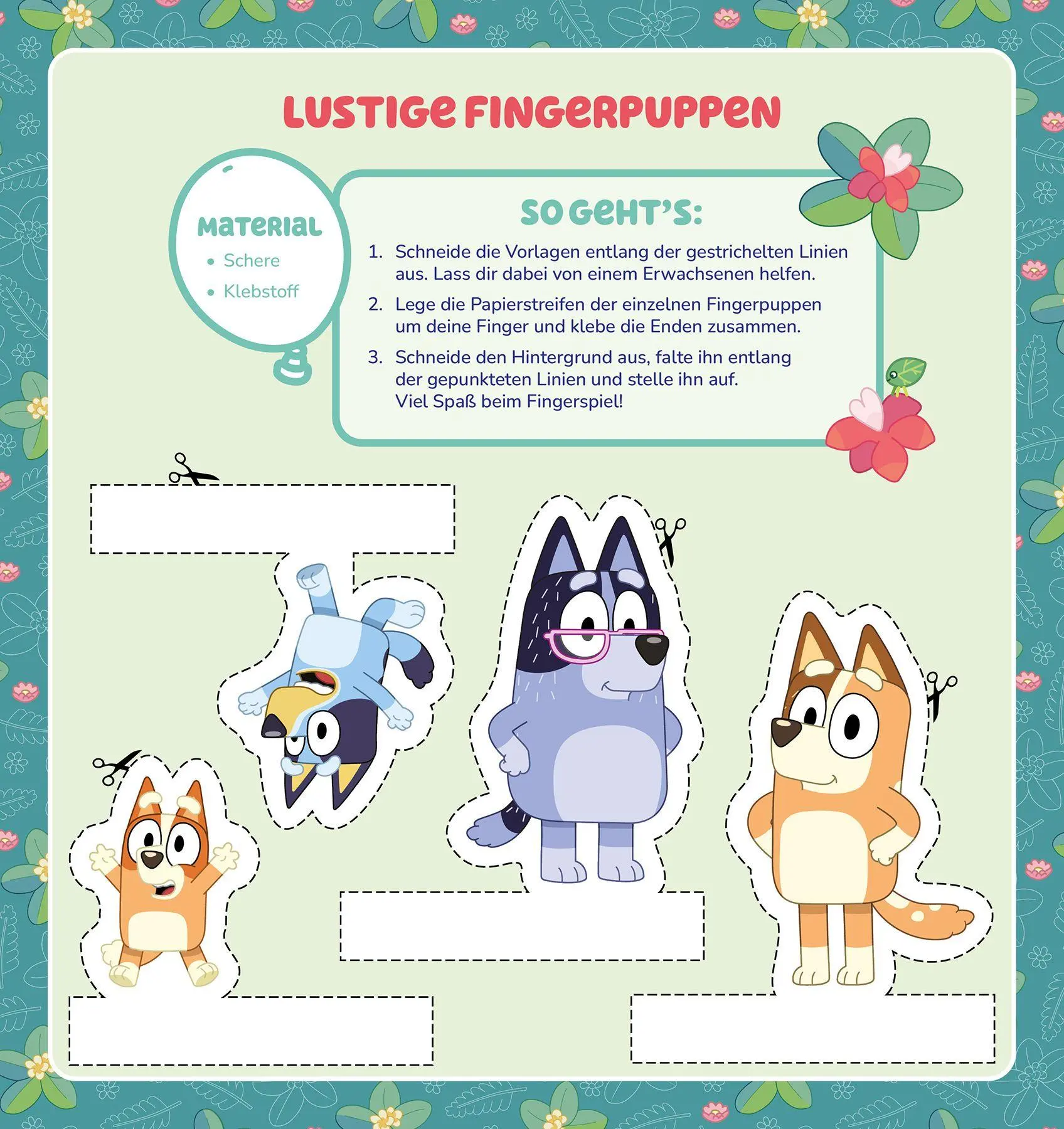 Bild: 9783833246623 | Bluey: Mein großer Bastelspaß | Panini | Taschenbuch | 48 S. | Deutsch