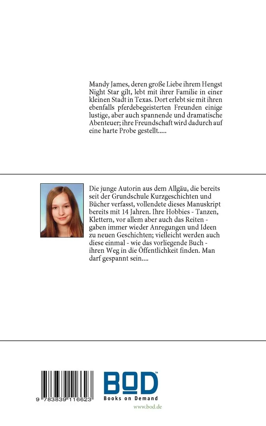 Rückseite: 9783839116623 | Night Star | Star der Arenen | Jessica Sharon Mason | Taschenbuch