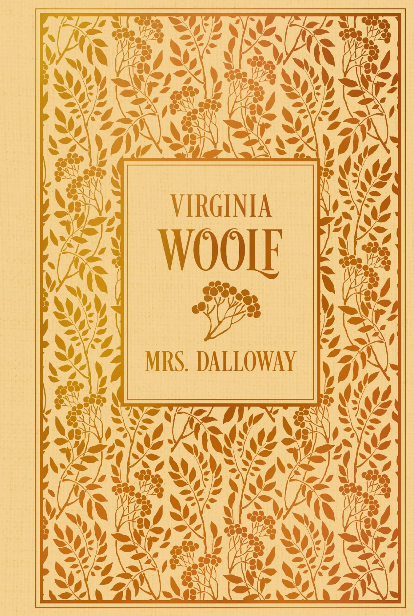 Cover: 9783868206623 | Mrs. Dalloway | Leinen mit Goldprägung | Virginia Woolf | Buch | 2022