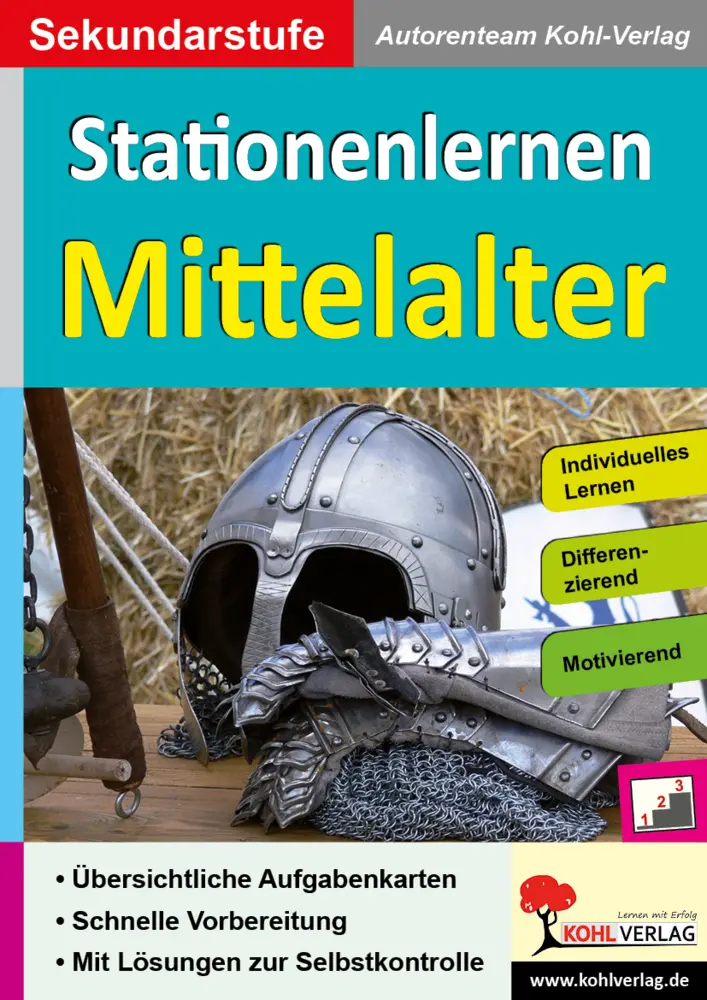 Cover: 9783956866623 | Kohls Stationenlernen Mittelalter | Autorenteam Kohl-Verlag | Buch