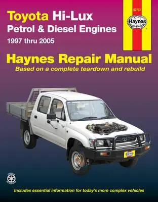 Cover: 9781563926723 | Toyota Hi Lux 4x4 &amp; 4x2 (97-05) Haynes Repair Manual (AUS) | 97-05