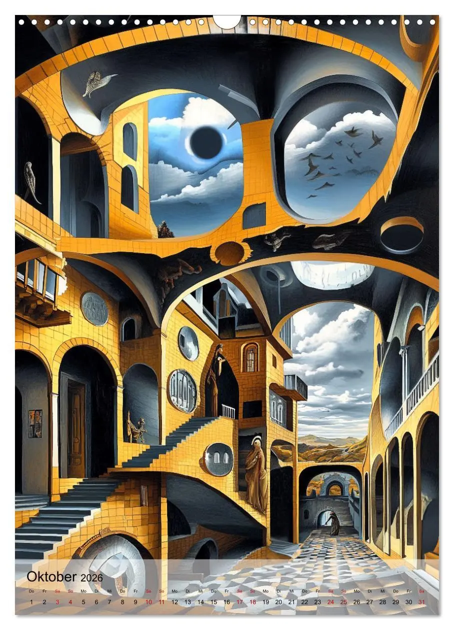 Bild: 9783457276723 | Knoten in der Realität (Wandkalender 2026 DIN A3 hoch), CALVENDO...