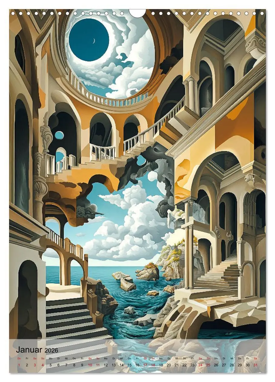 Bild: 9783457276723 | Knoten in der Realität (Wandkalender 2026 DIN A3 hoch), CALVENDO...