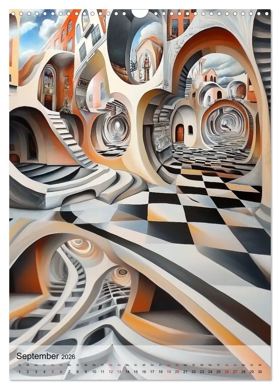 Bild: 9783457276723 | Knoten in der Realität (Wandkalender 2026 DIN A3 hoch), CALVENDO...