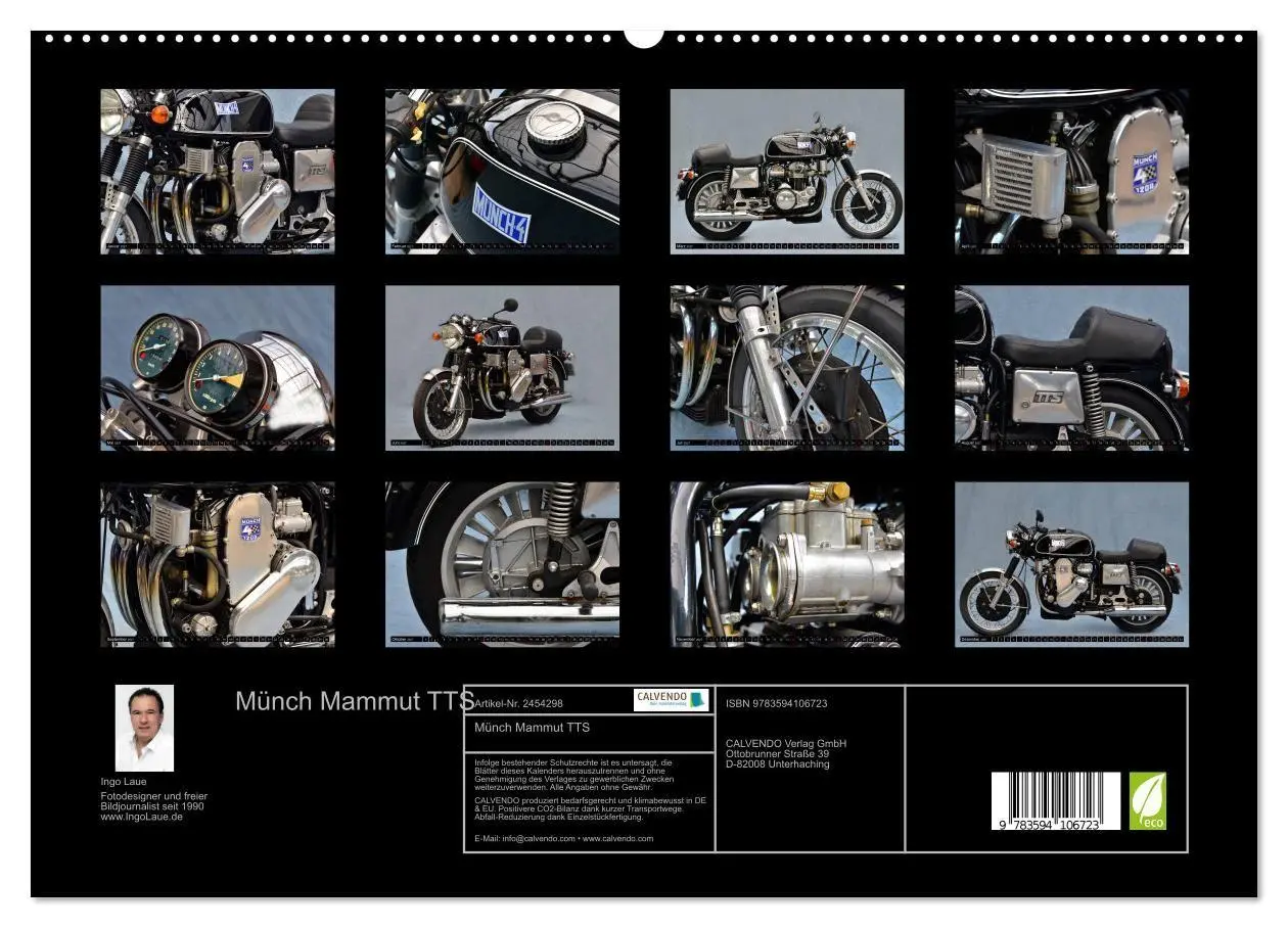 Bild: 9783594106723 | Münch Mammut TTS (hochwertiger Premium Wandkalender 2027 DIN A2...