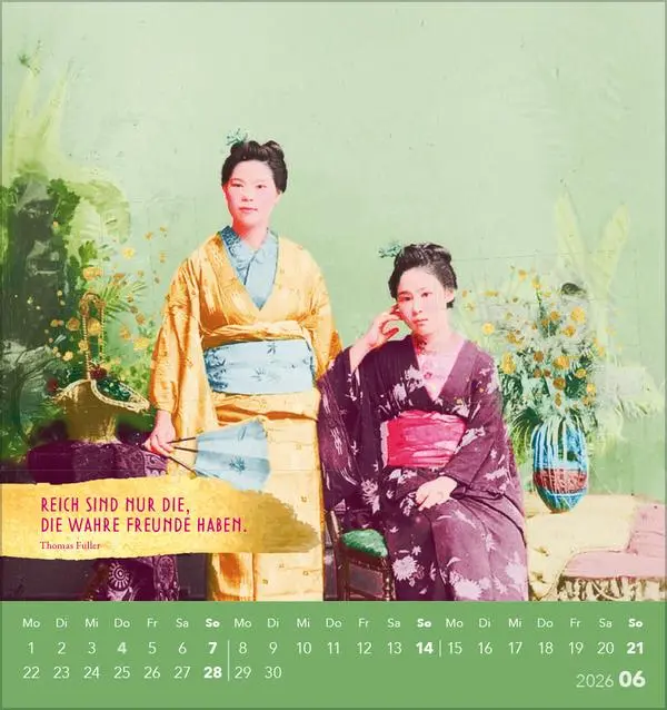 Bild: 9783731886723 | Beste Freundinnen 2026 | aufstellbarer Postkartenkalender | Korsch
