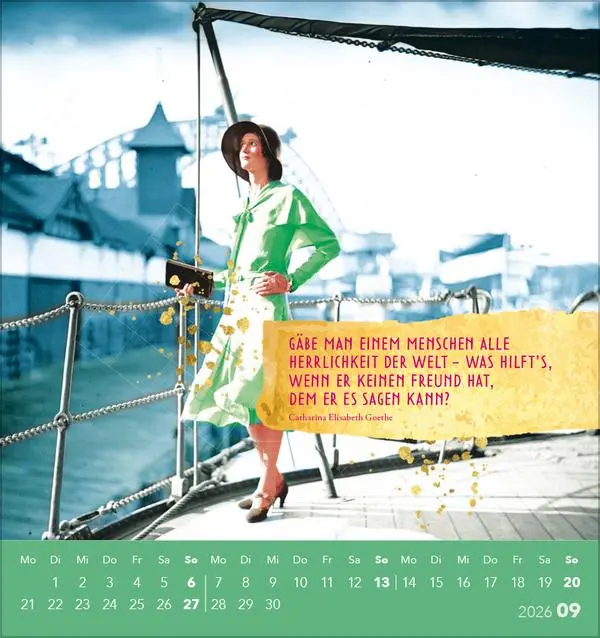 Bild: 9783731886723 | Beste Freundinnen 2026 | aufstellbarer Postkartenkalender | Korsch