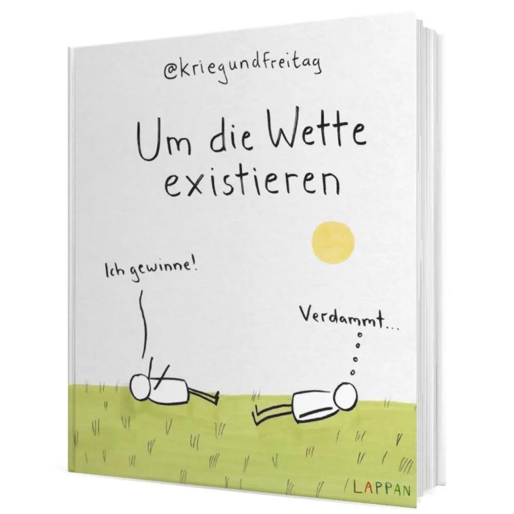 Bild: 9783830336723 | kriegundfreitag: Um die Wette existieren | @Kriegundfreitag | Buch