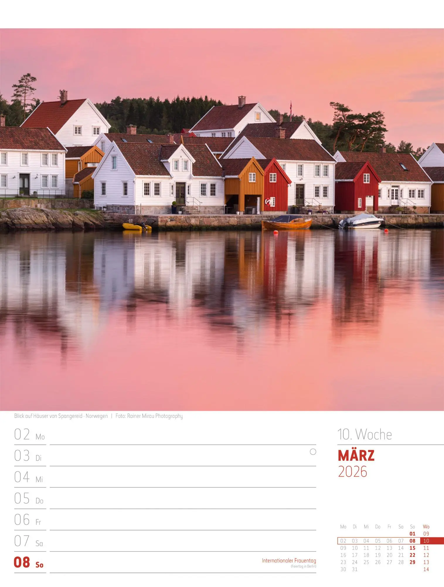 Bild: 9783838426723 | Skandinavien - Der Zauber des hohen Nordens - Wochenplaner Kalender...