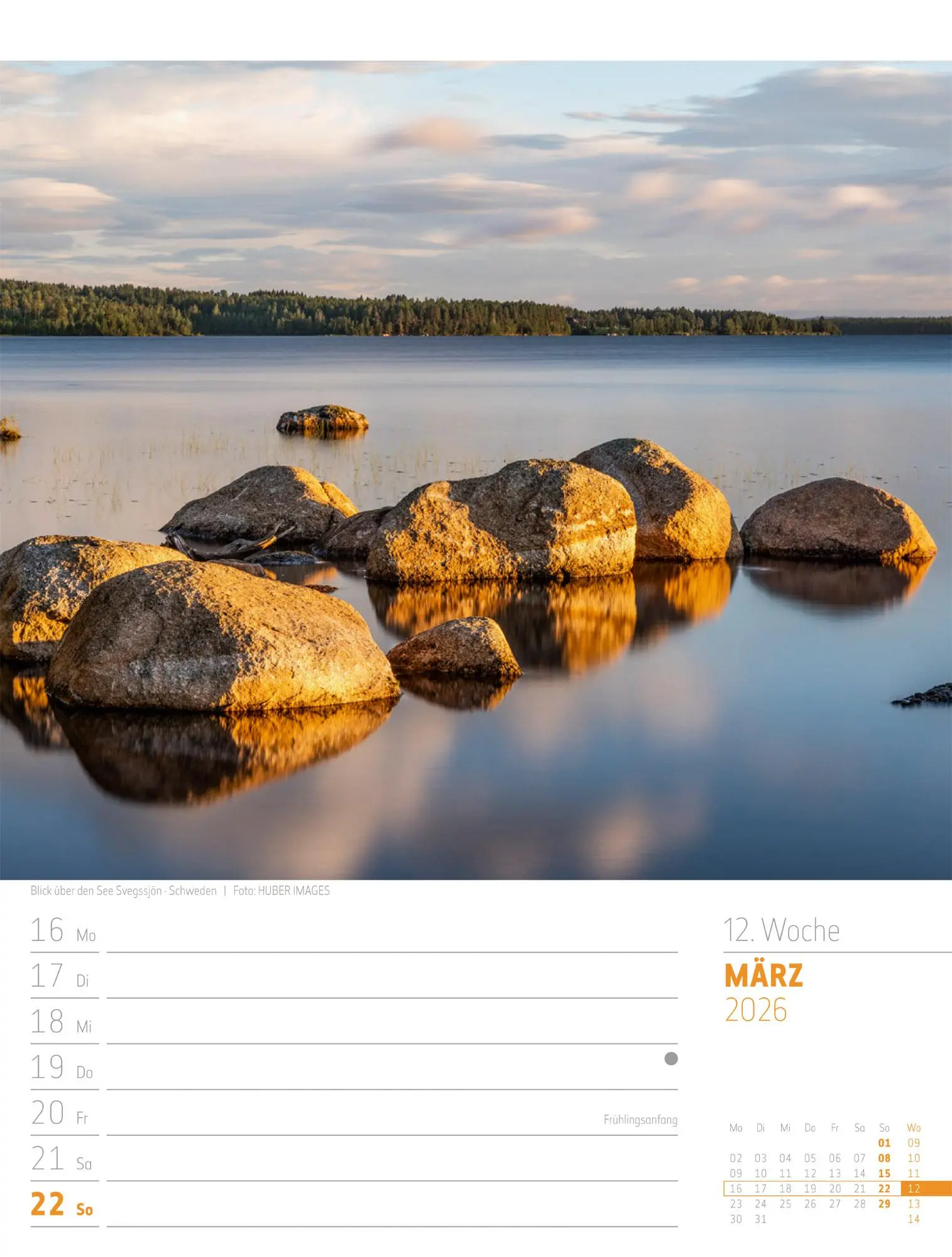 Bild: 9783838426723 | Skandinavien - Der Zauber des hohen Nordens - Wochenplaner Kalender...