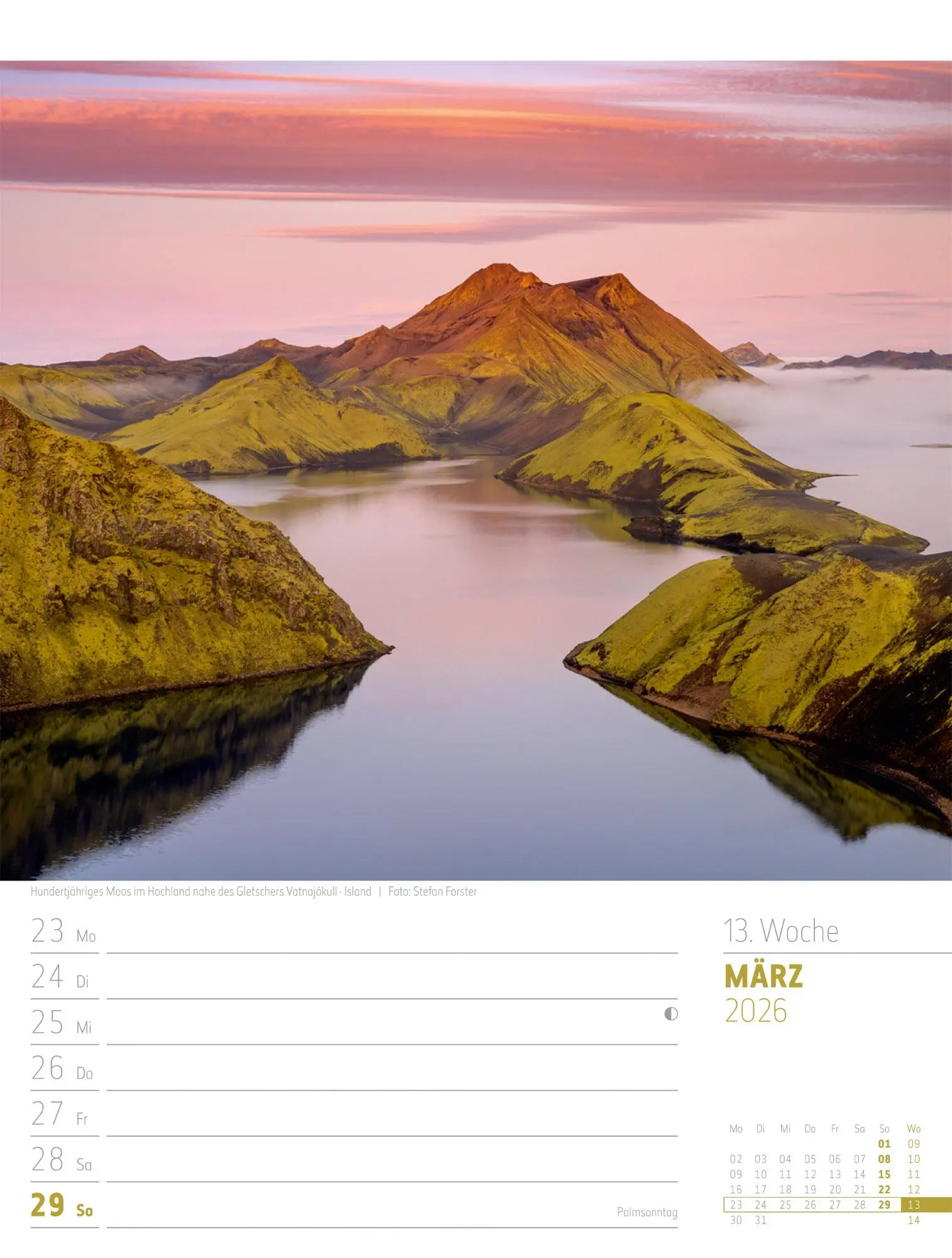 Bild: 9783838426723 | Skandinavien - Der Zauber des hohen Nordens - Wochenplaner Kalender...