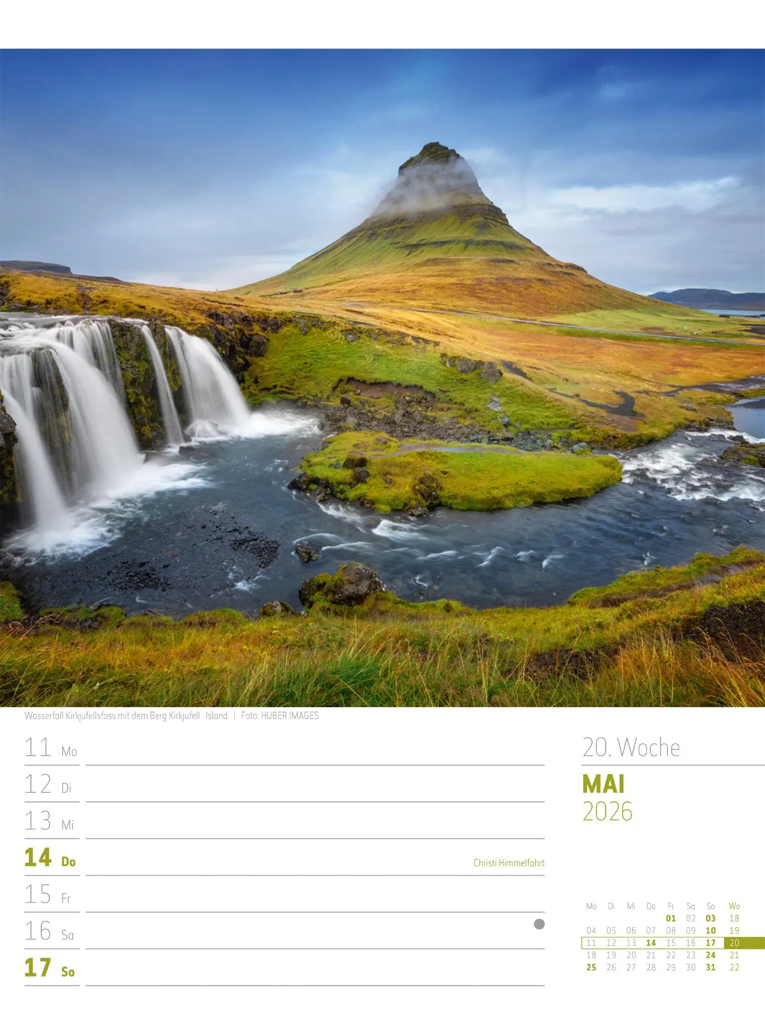 Bild: 9783838426723 | Skandinavien - Der Zauber des hohen Nordens - Wochenplaner Kalender...