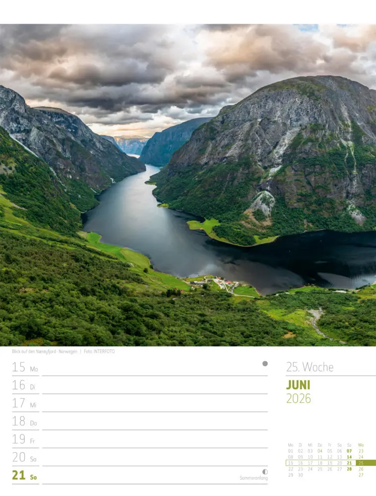 Bild: 9783838426723 | Skandinavien Wochenplaner Kalender 2026 Der Zauber des hohen Nordens