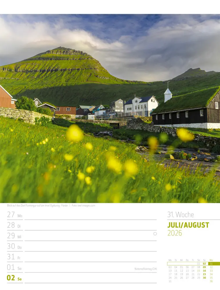 Bild: 9783838426723 | Skandinavien Wochenplaner Kalender 2026 Der Zauber des hohen Nordens