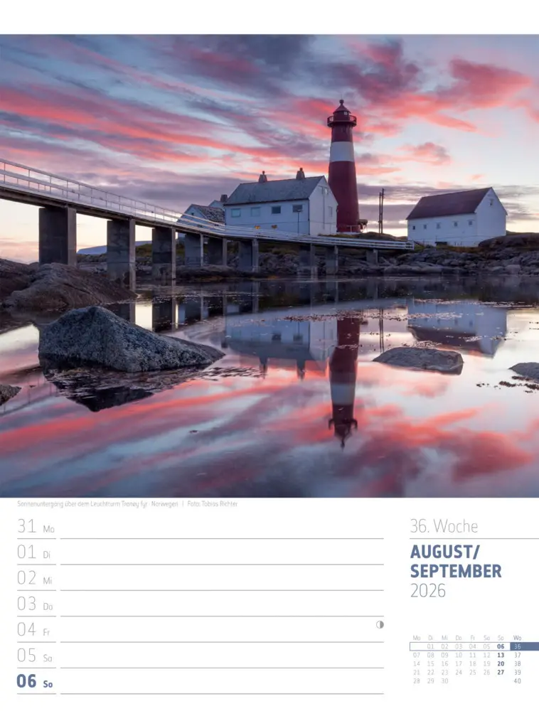 Bild: 9783838426723 | Skandinavien Wochenplaner Kalender 2026 Der Zauber des hohen Nordens