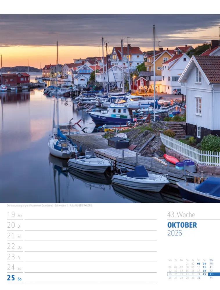 Bild: 9783838426723 | Skandinavien Wochenplaner Kalender 2026 Der Zauber des hohen Nordens