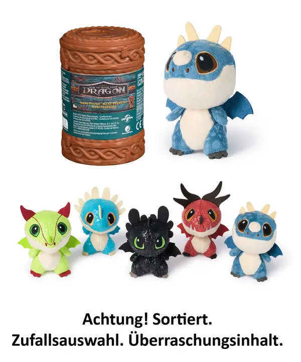 Cover: 681147066823 | DWD Movie Mini Plüsch Drachen | Karton | 66823 | Deutsch | 2025