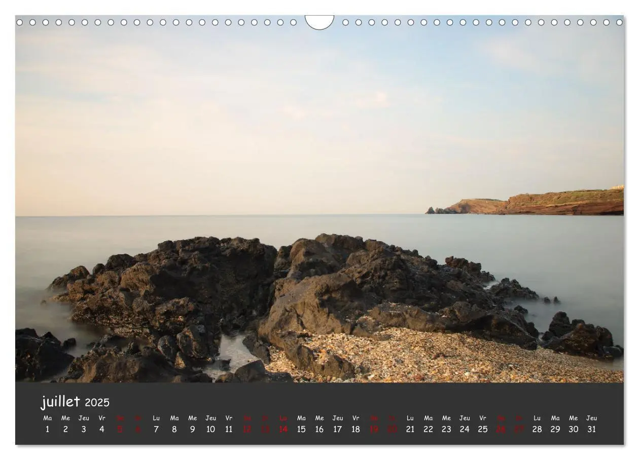 Bild: 9781325936823 | Le Cap d'Agde - Terre volcanique (Calendrier mural 2025 DIN A3...