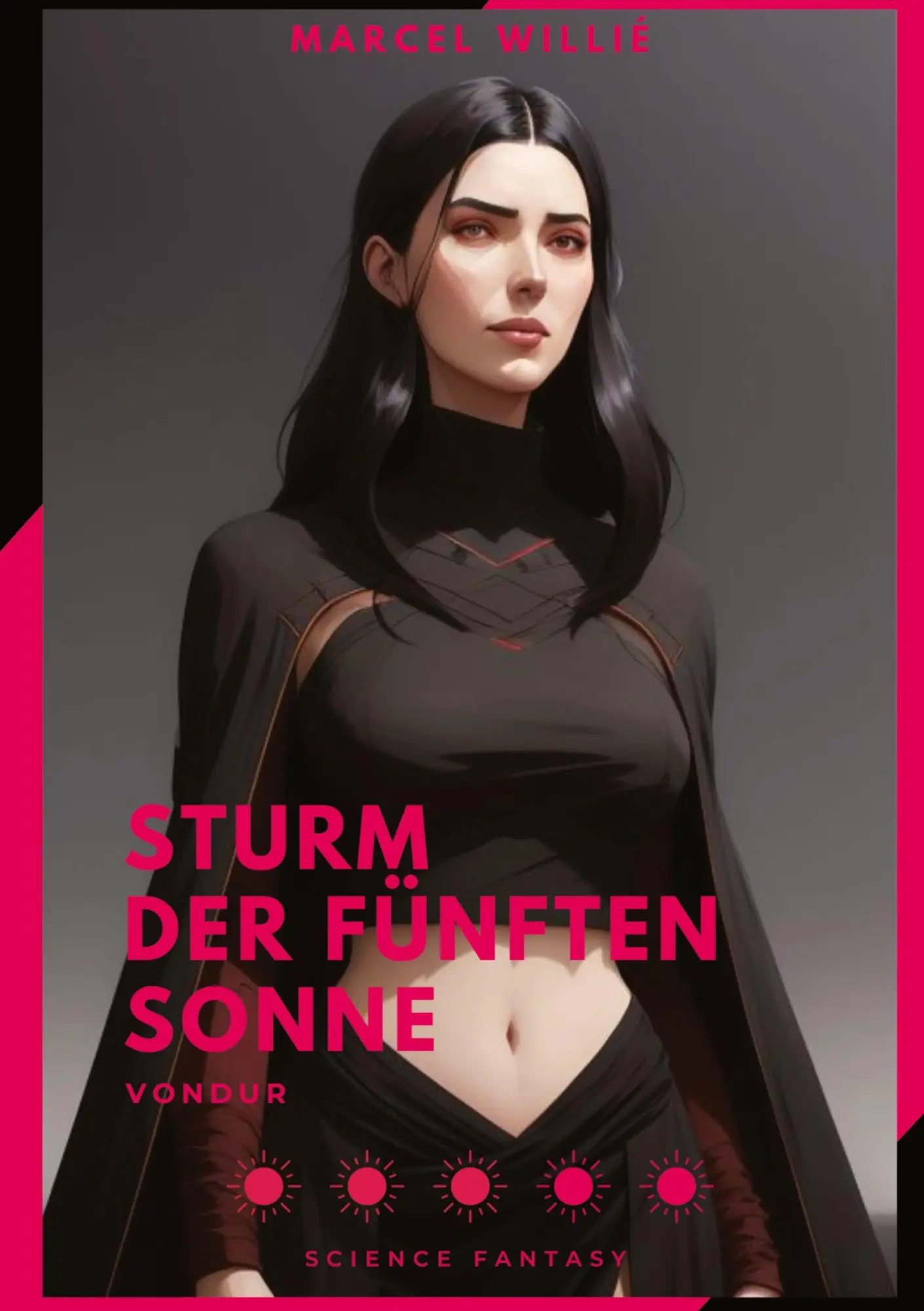 Cover: 9783384076823 | Vondur - Sturm der fünften Sonne | Science Fantasy Roman | Willie
