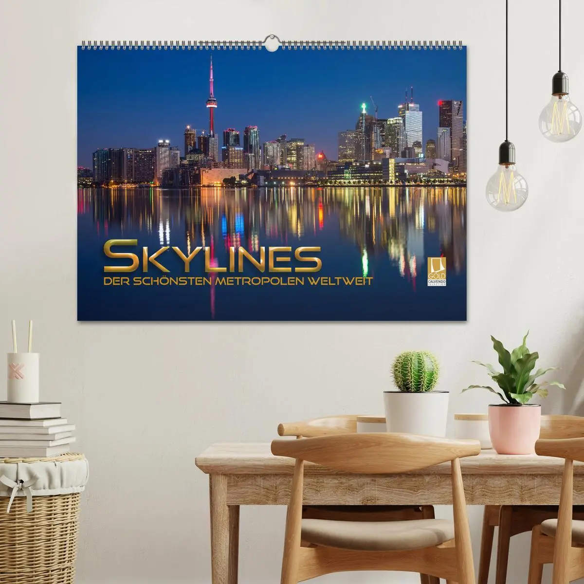 Bild: 9783457576823 | Skylines der schönsten Metropolen weltweit (Wandkalender 2026 DIN...