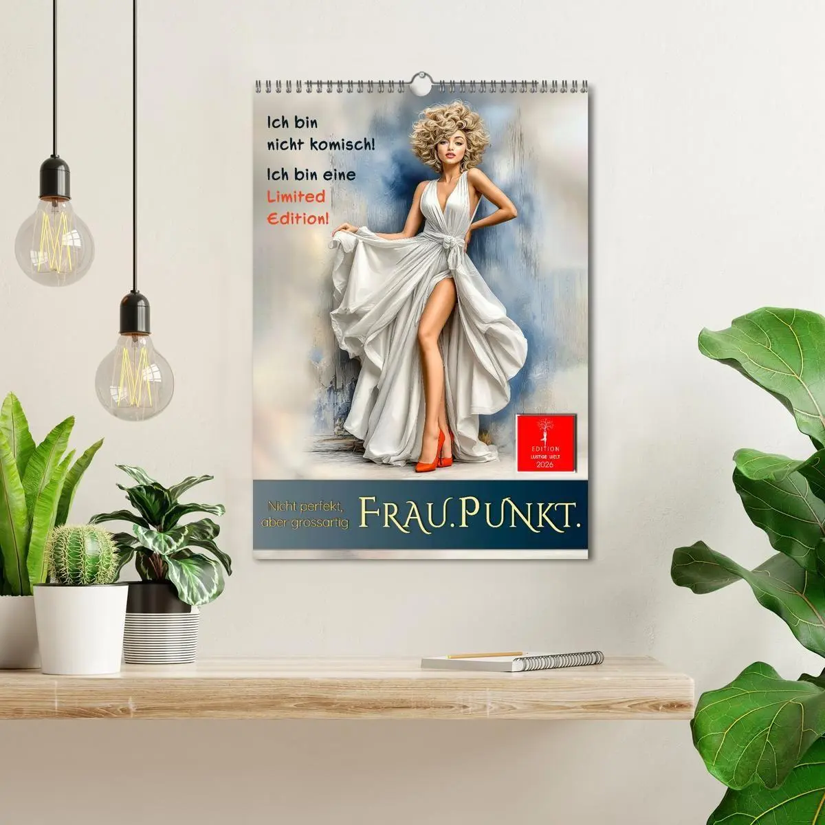 Bild: 9783516666823 | FRAU.PUNKT. (Wandkalender 2026 DIN A3 hoch), CALVENDO Monatskalender