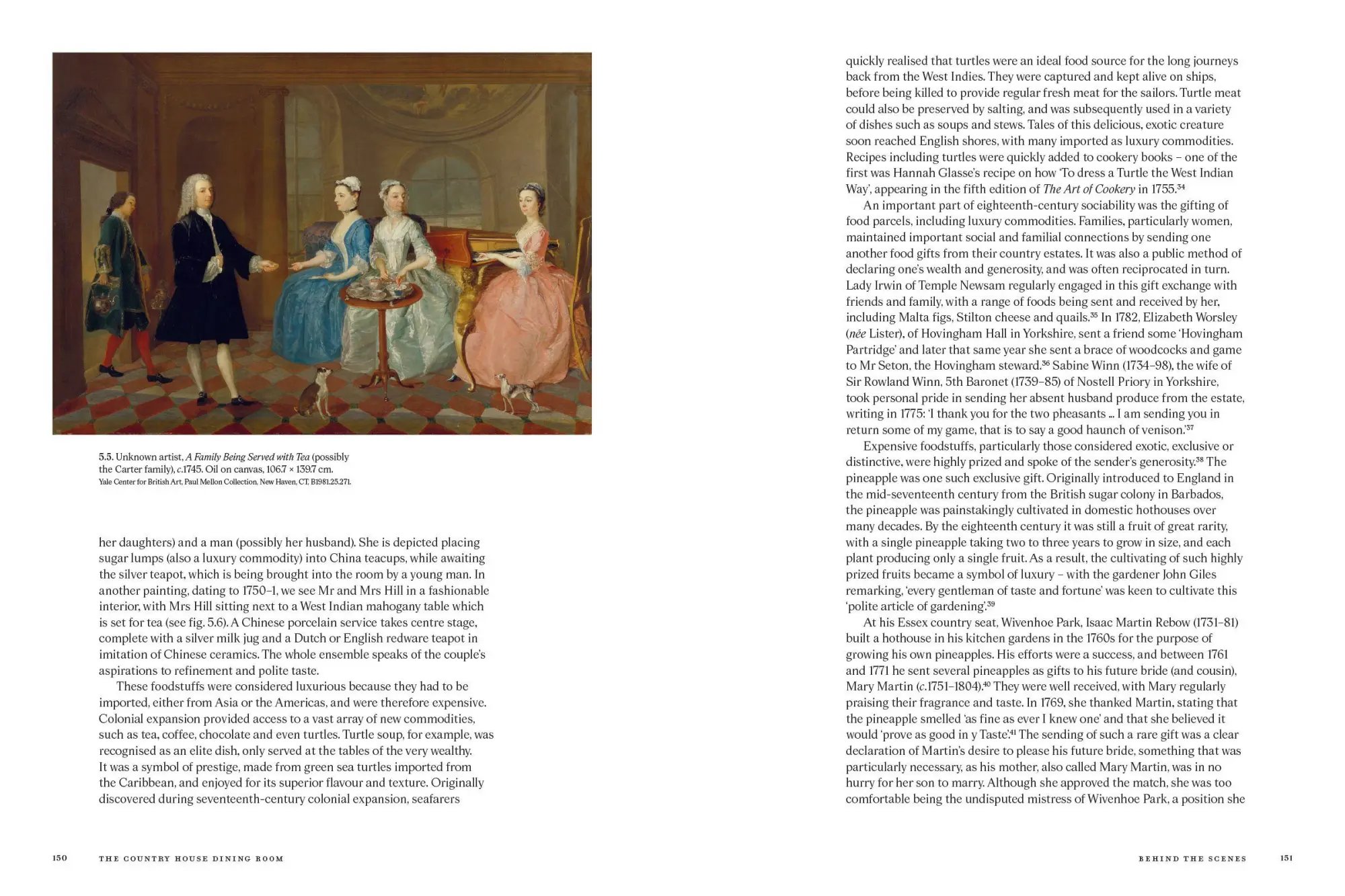 Bild: 9780300276923 | The Country House Dining Room | A History of Georgian Feasting | Buch